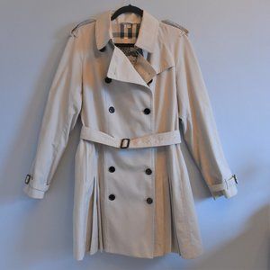 Burberry Pleated Trench Coat